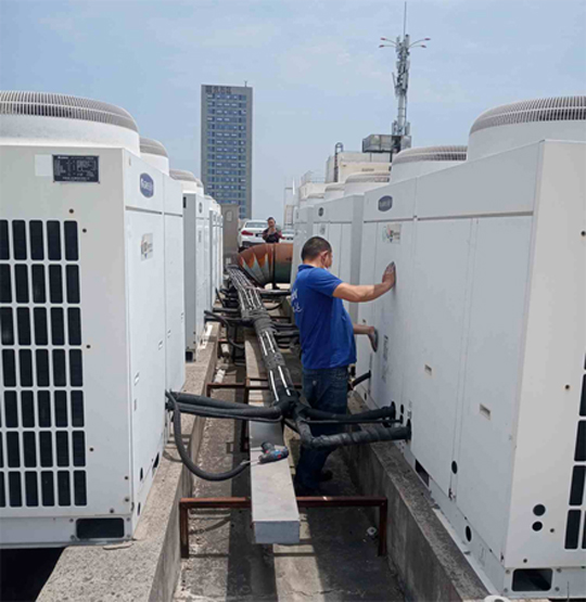 电白中央空调制热和不制冷系统维修方法